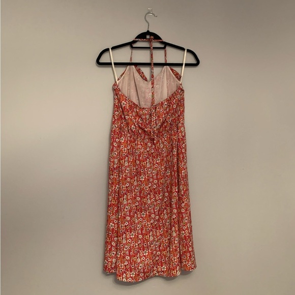 Liberty of London x Target Floral Halter Dress Spring Girly Multi-Color Medium - Picture 5 of 11